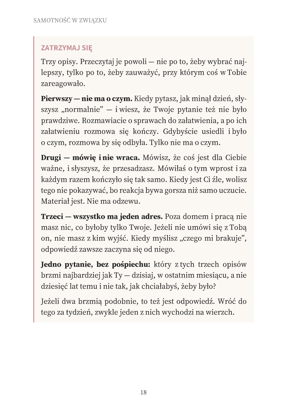 Samotność w związku – kochasz i jesteś sama. Jak wrócić do kontaktu