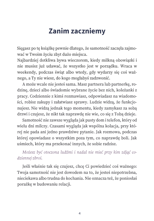 Samotność – jak wrócić do siebie, kiedy jesteś sama wśród ludzi