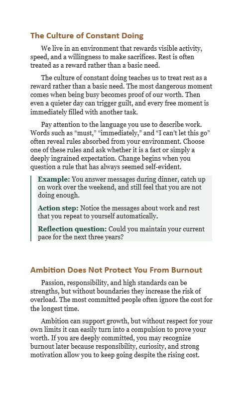 BURNOUT - How to Recognize the Signs, Restore Your Energy, and Regain Balance