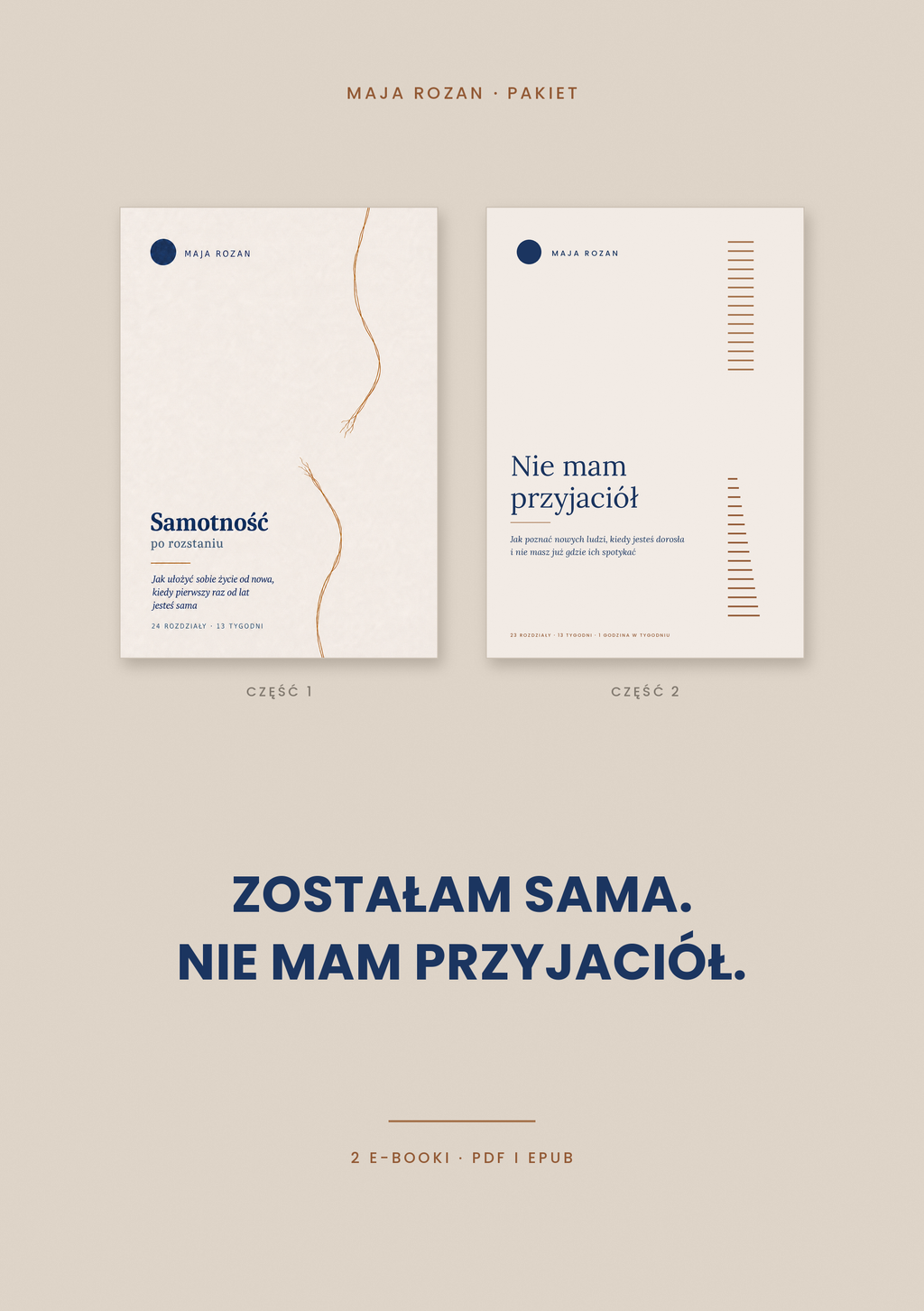 Po rozstaniu. Znowu do ludzi. — pakiet 2 e-booków